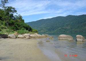 Praia da Alamanda em Paraty