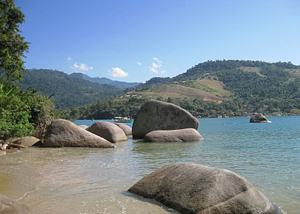 Praia de Tapera em Paraty