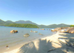 Praia do Currupira em Paraty