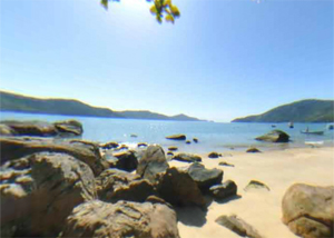 Praia do Fortunato em Paraty